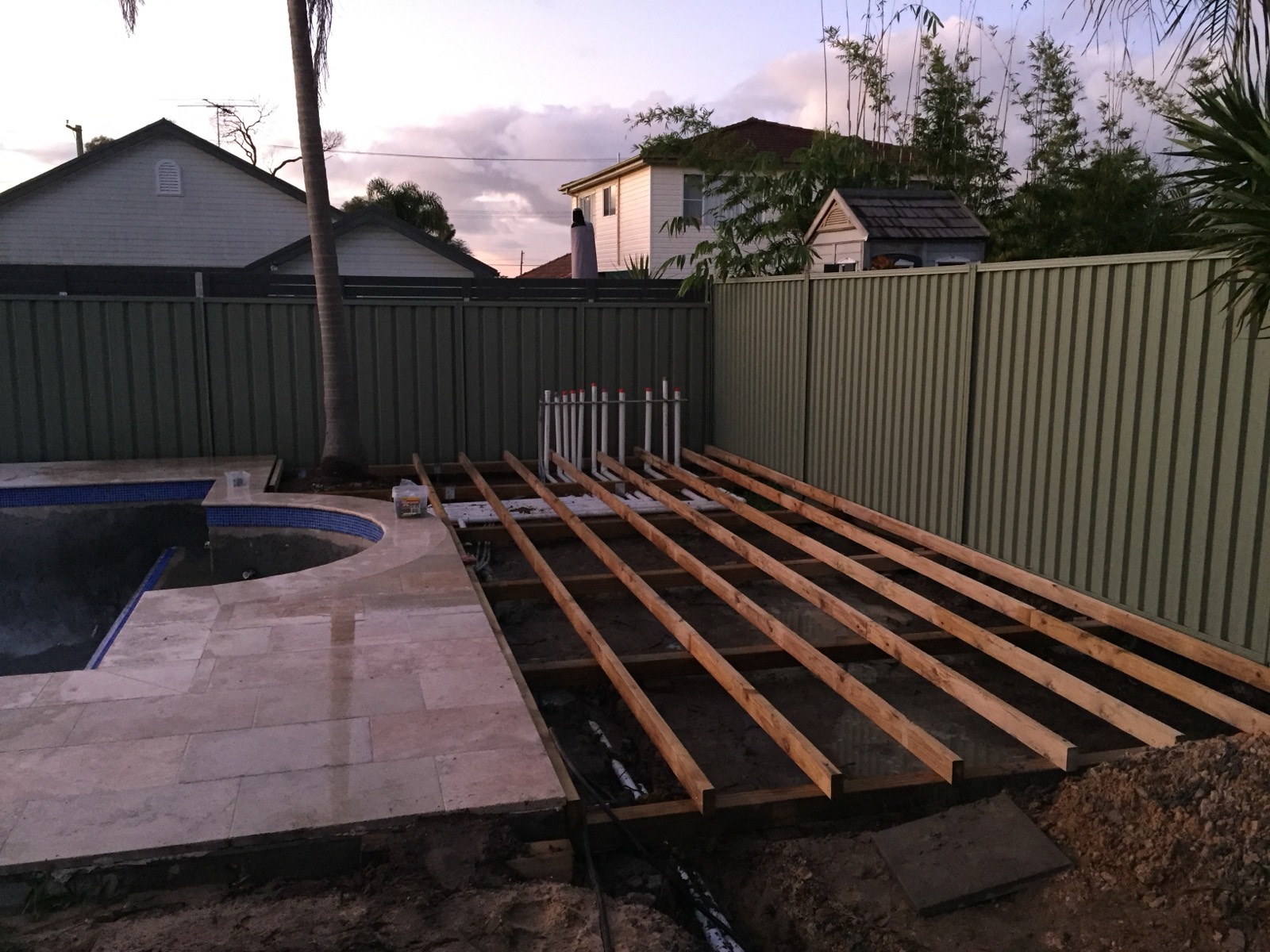 Poolside Outdoor Lounge Upgrade