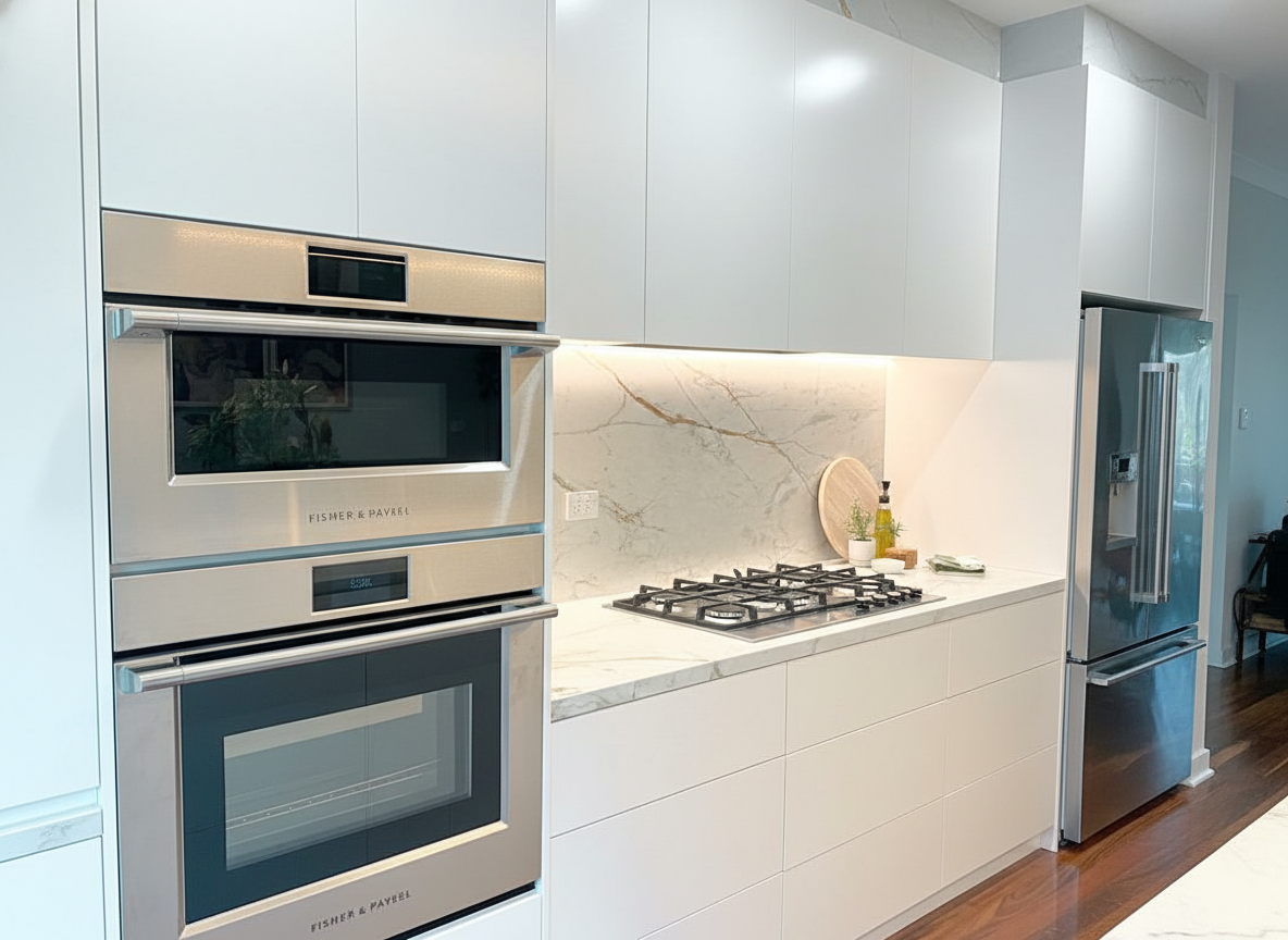 Contemporary Kitchen and Laundry Remodel image 2