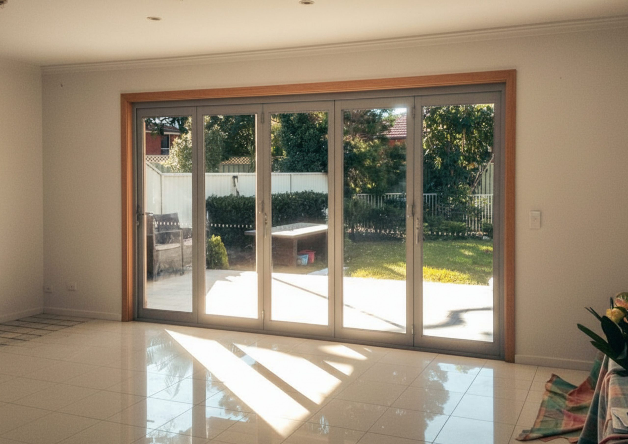 Full-Width Bifold Door Installation
