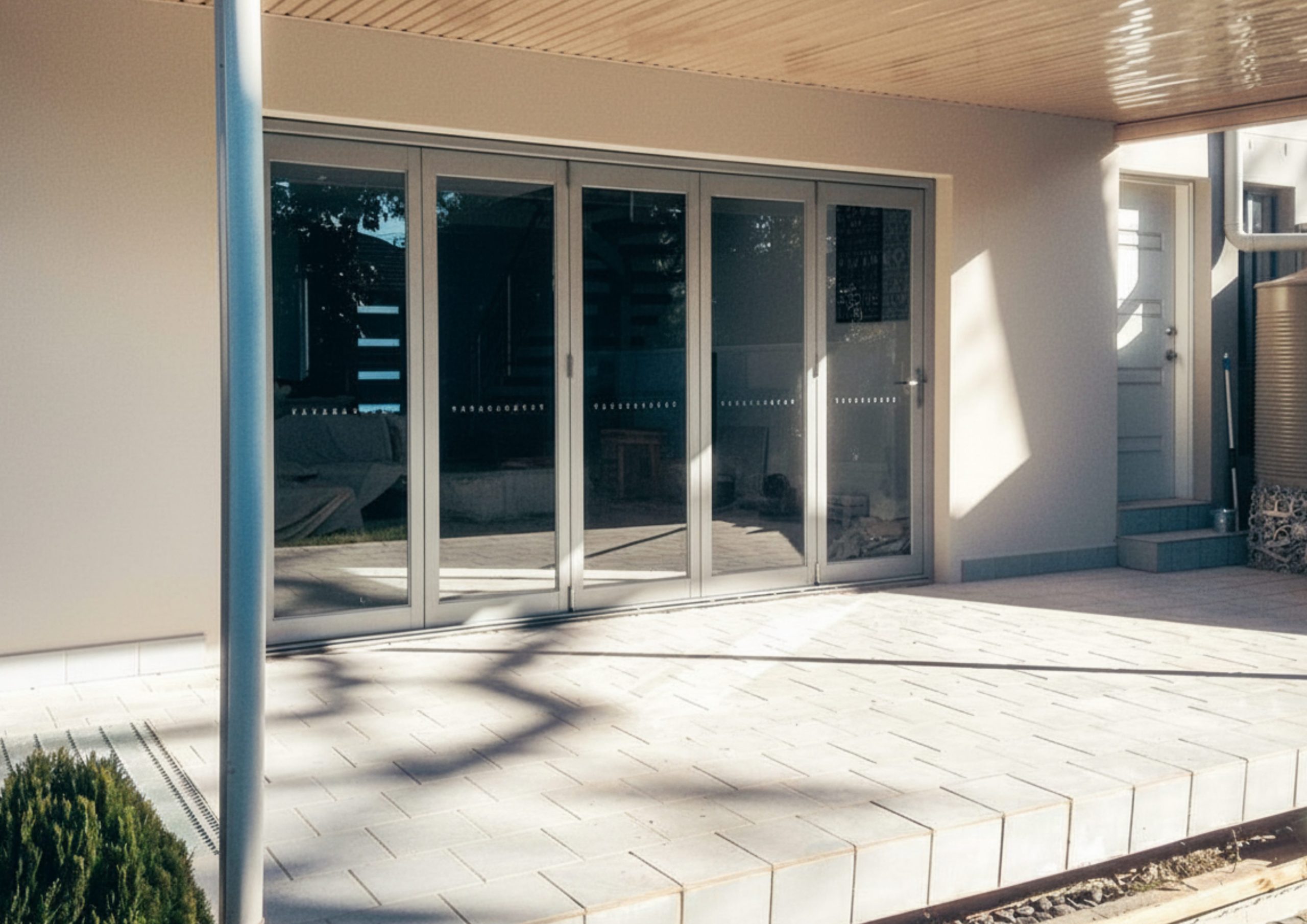 Full-Width Bifold Door Installation image 3